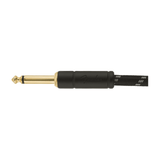 Fender 5.5M 18.6' Deluxe Series Instrument Cable - Straight/Angle, Black Tweed 3
