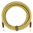 Fender 3M 10' Deluxe Series Instrument Cable - Straight/Straight, Tweed 1