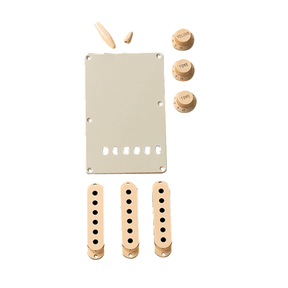 Fender Stratocaster Accessory Kit - Aged White 1