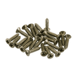 Fender Road Worn Pickguard And Control Plate Screws, Nickel — Set Of 24 1