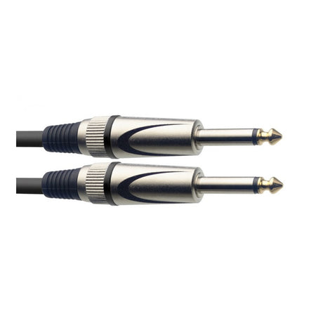 Stagg SGC1.5DL Deluxe Instrument Cable, Straight/L-Shaped Jack — 1.5m 2