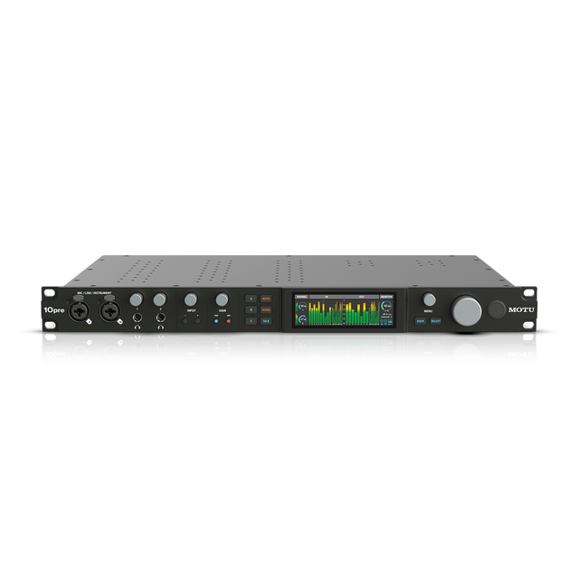 MOTU 10pre - Thunderbolt 4 / USB4 Audio Interface with DSP 1
