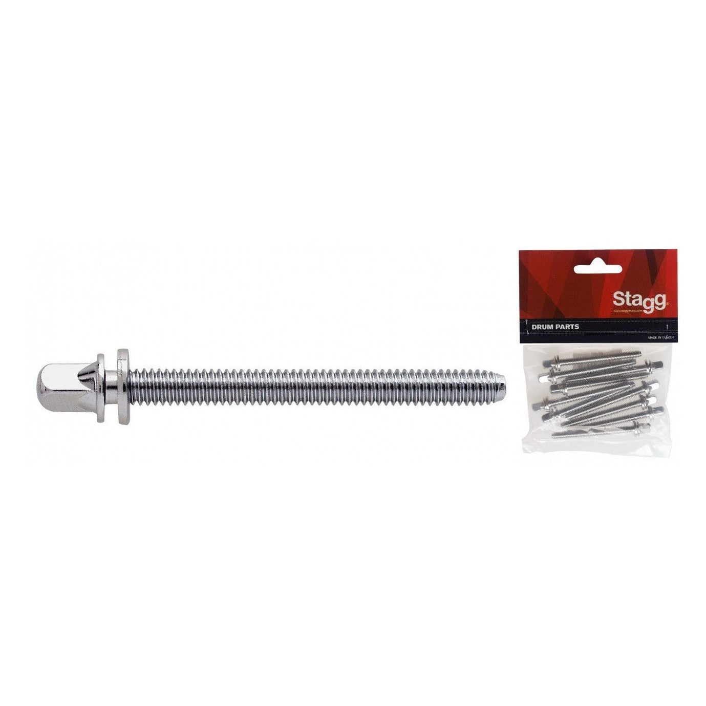 Stagg 4E-HP Drum Tension Rods — Set Of 10, 58mm 1