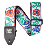 Ernie Ball Jacquard Guitar Strap - Quilted Flora P05638 1
