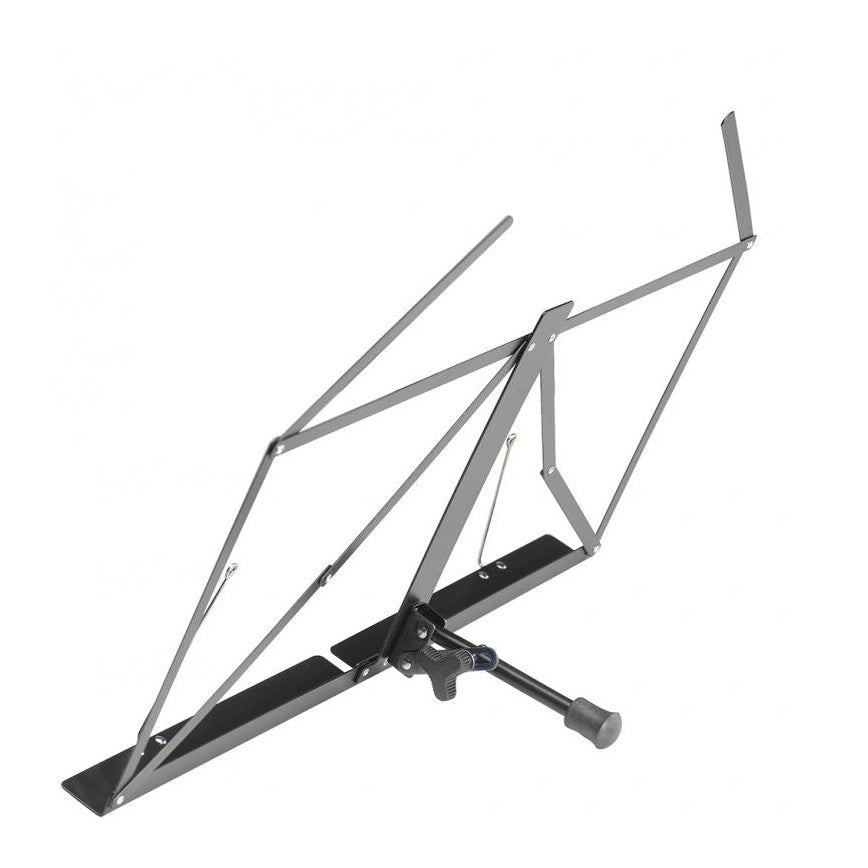 Stagg MUS-A1BK Collapsible Desktop Metal Music Stand — Black 1