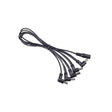 Mooer PDC-5A Daisy Chain Power Cable, Angled — Powers Up To 5 Guitar Effects Pedals 1