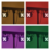QTX LED Derby FX Bar With Adjustable Tripod Stand 3