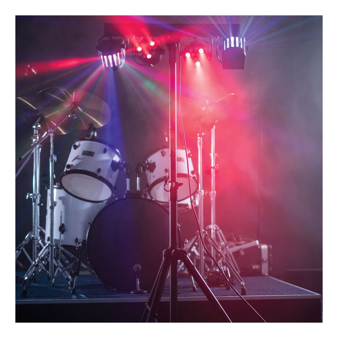 QTX LED Derby FX Bar With Adjustable Tripod Stand 6