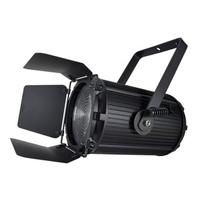 Citronic MFZ160-RGBW - 160W Mini Fresnel Zoom RGBW LED Stage Light Black 1