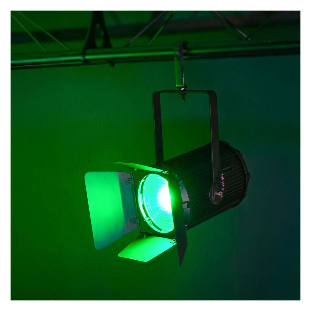 Citronic MFZ160-RGBW - 160W Mini Fresnel Zoom RGBW LED Stage Light Black 6