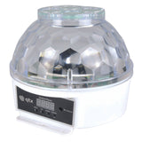 QTX Crystal Blaze Tabletop LED Light Effect with Gobos 2