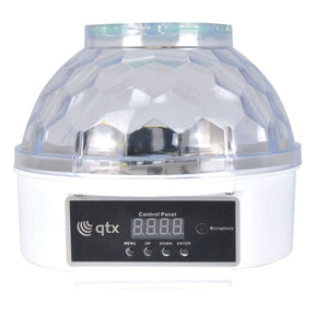 QTX Crystal Blaze Tabletop LED Light Effect with Gobos 1