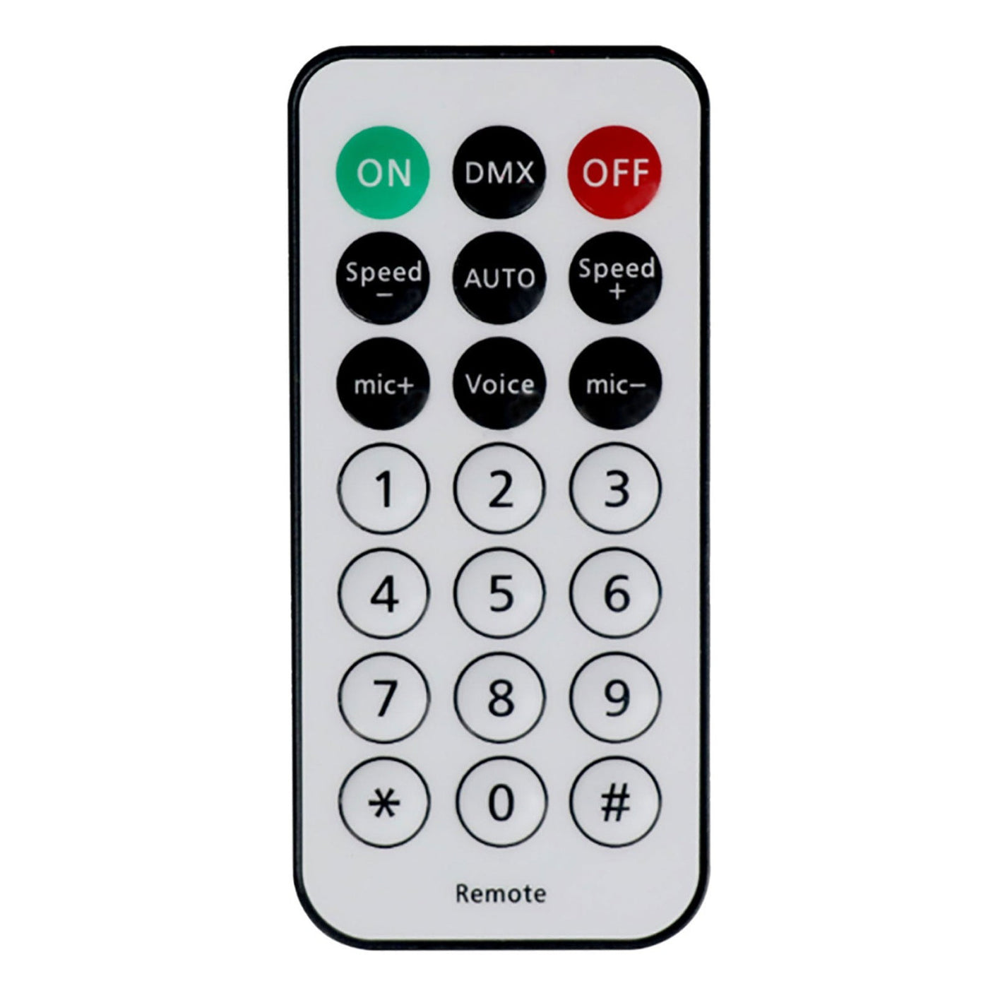 QTX Crystal Blaze Tabletop LED Light Effect with Gobos 3