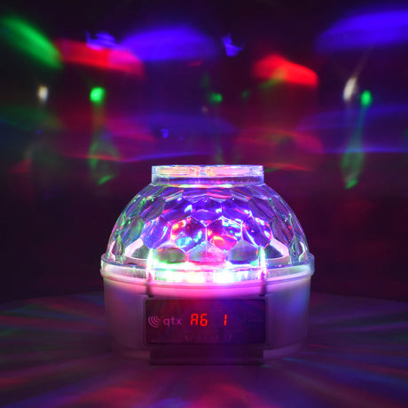 QTX Crystal Blaze Tabletop LED Light Effect with Gobos 1
