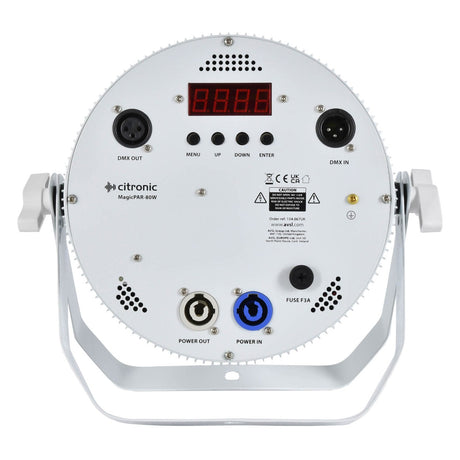 MagicPAR-80 Fanless PAR Can with 12x12 RGBWA+UV LEDs White 2
