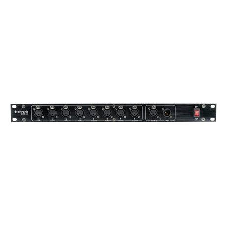 Citronic DMX-SR8 8-Way Rack-Mount DMX Splitter 1