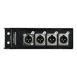 QTX RJ45 to DMX Multicore Adaptor Box – 4 x 3-Pin Male XLR Sockets 1