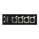 QTX RJ45 to DMX Multicore Adaptor Box – 4 x 3-Pin Male XLR Sockets 1
