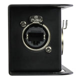 QTX RJ45 to DMX Multicore Adaptor Box – 4 x 3-Pin Male XLR Sockets 4