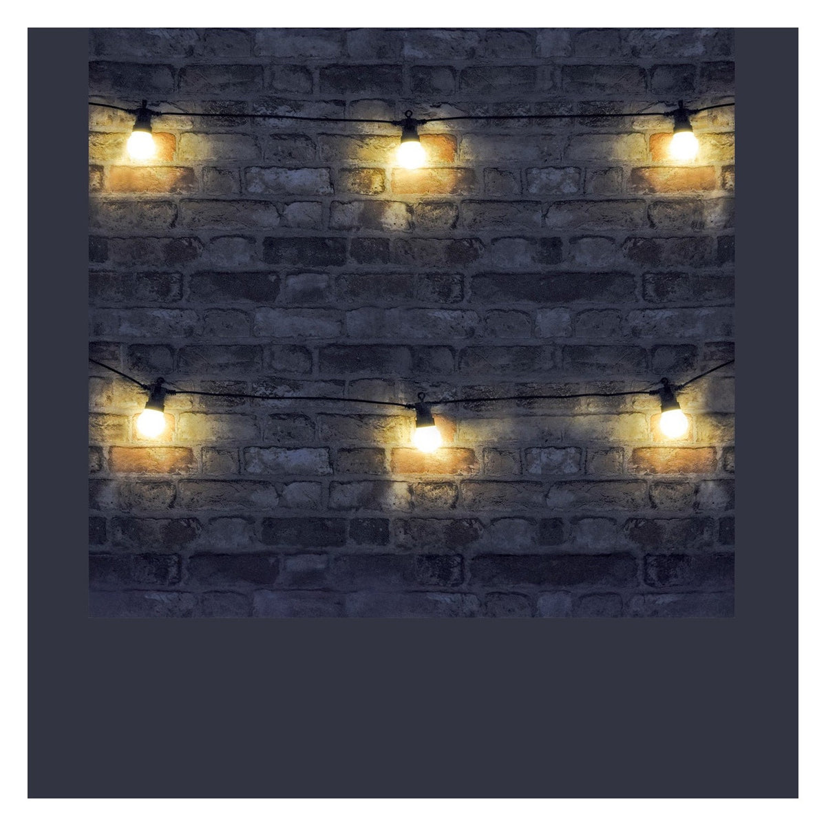 Lyyt Outdoor LED Festoon Lights 50cm Spacing - 10 Bulbs Warm White 1