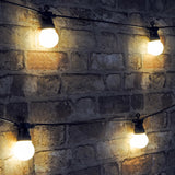 Lyyt Outdoor LED Festoon Lights 50cm Spacing - 10 Bulbs Warm White 3