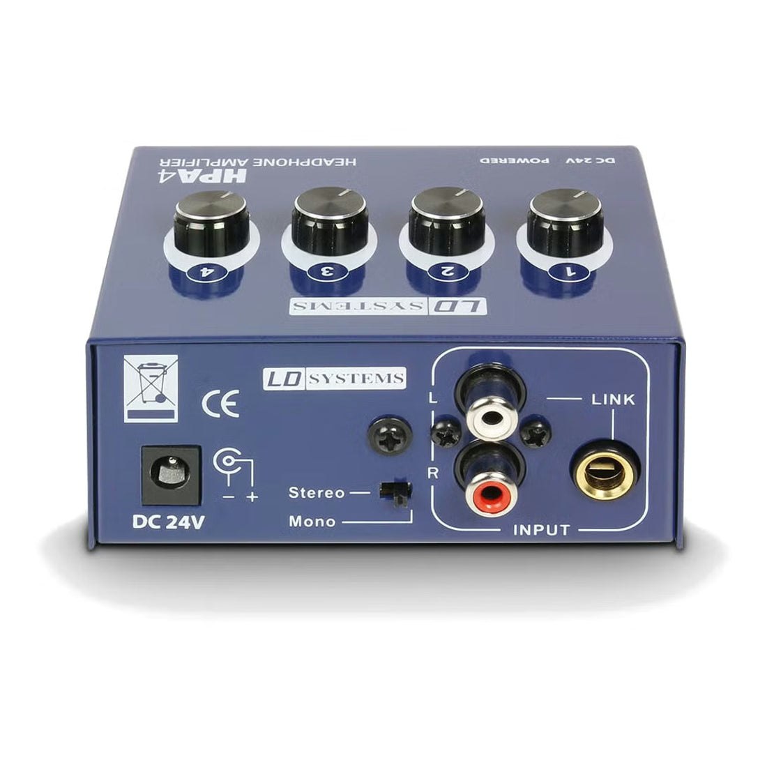 LD Systems HPA4 - 4-Channel Headphone Amplifier 2