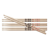 Vic Firth American Classic Hickory Drum Sticks, 5A — 4 Pairs Value Pack 1