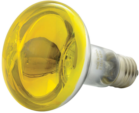 QTX R80 Yellow Coloured Reflector Bulb E27 60W 1