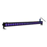 QTX UVB-24X - 24x3W DMX Controlled Blacklight UV LED Bar 1