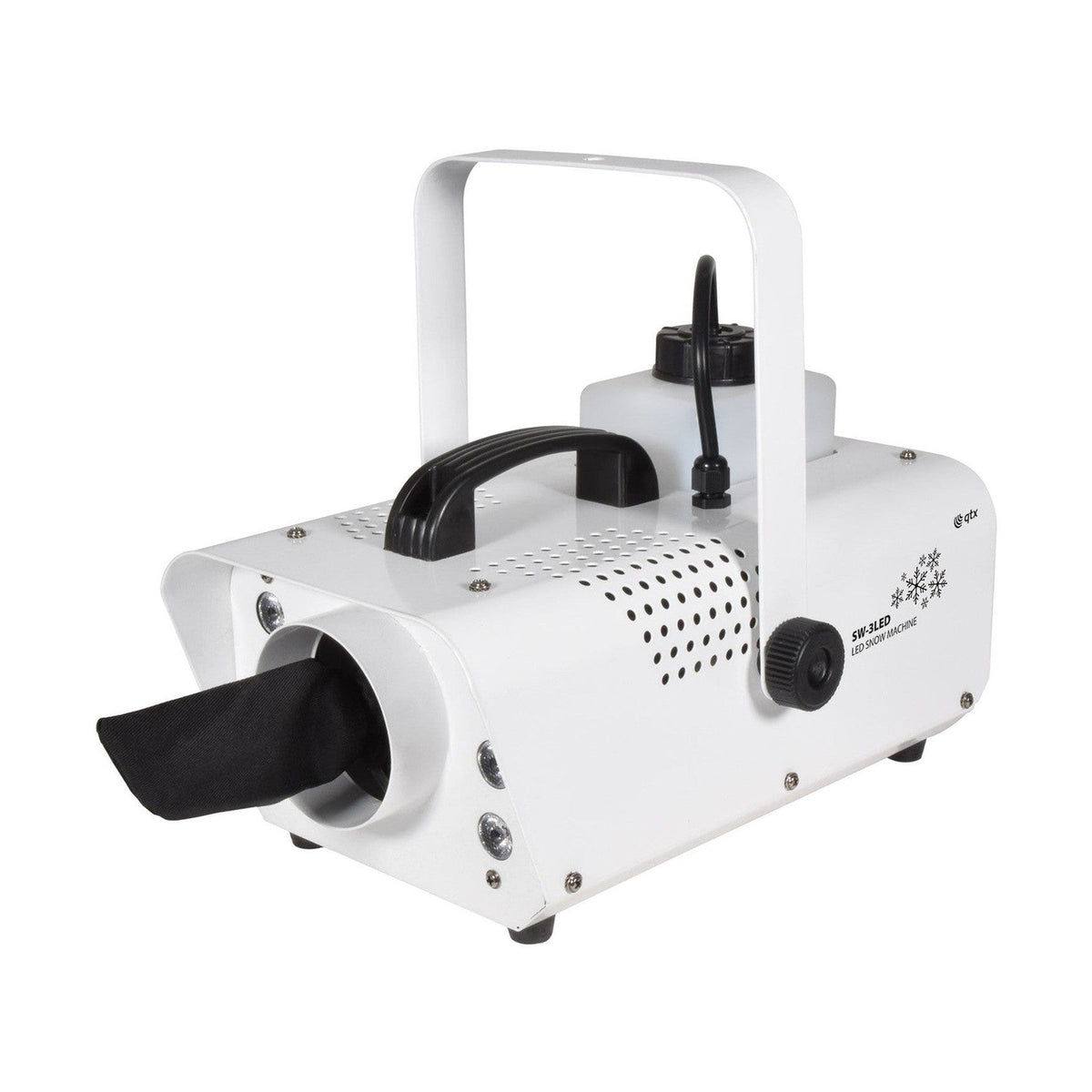 QTX SW-3LED 800W Snow Machine With LED Lights & Remote Control 1