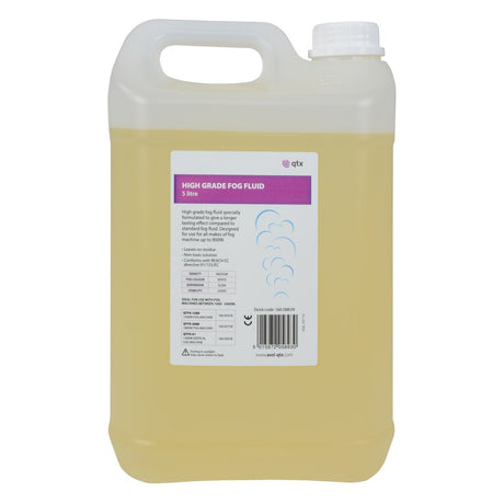 QTX High Grade Medium Density Fog/Smoke Fluid - 5 Litres 1