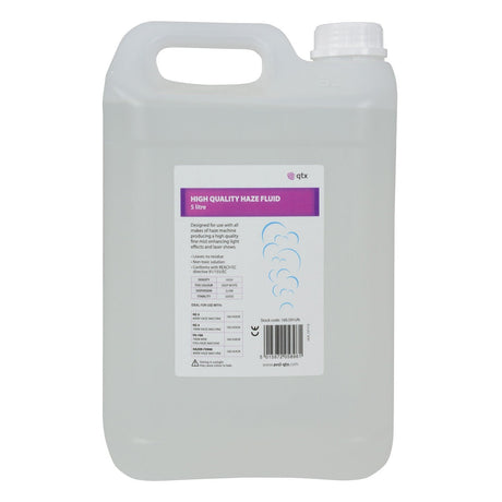 QTX High Quality High Density Haze Fluid – 5 Litres 1
