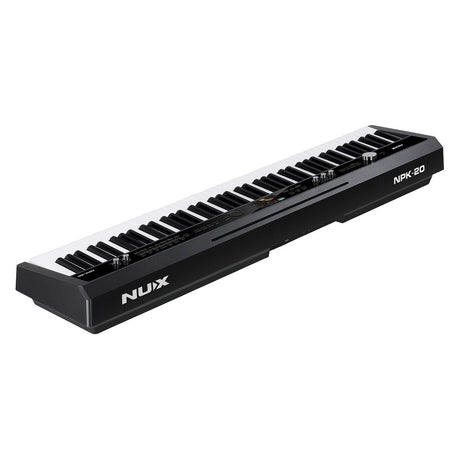 NUX NPK-20 - 88-Key Pro Digital Piano w/ Premium Hammer Action - Black 5