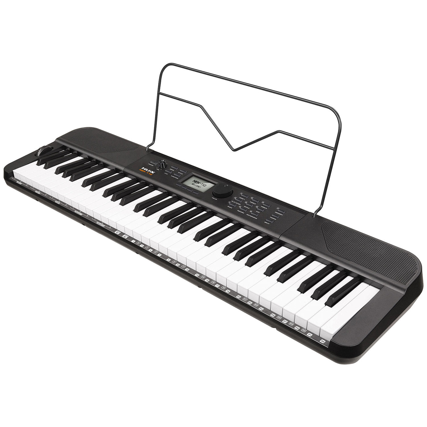 NUX NEK-110 61-Key Portable Keyboard - Black 2