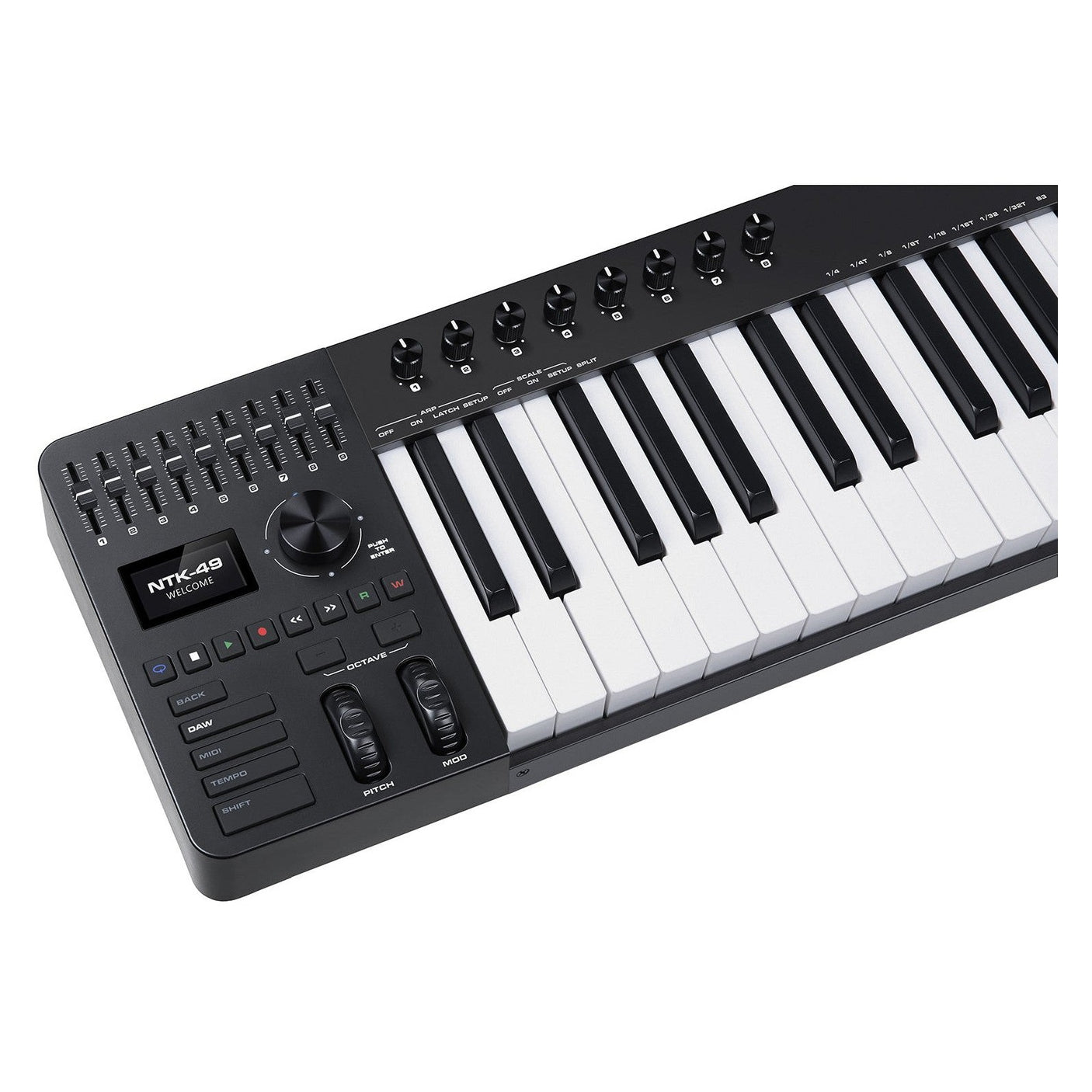 NUX NTK-49 - MIDI Keyboard Controller 49 Keys 6
