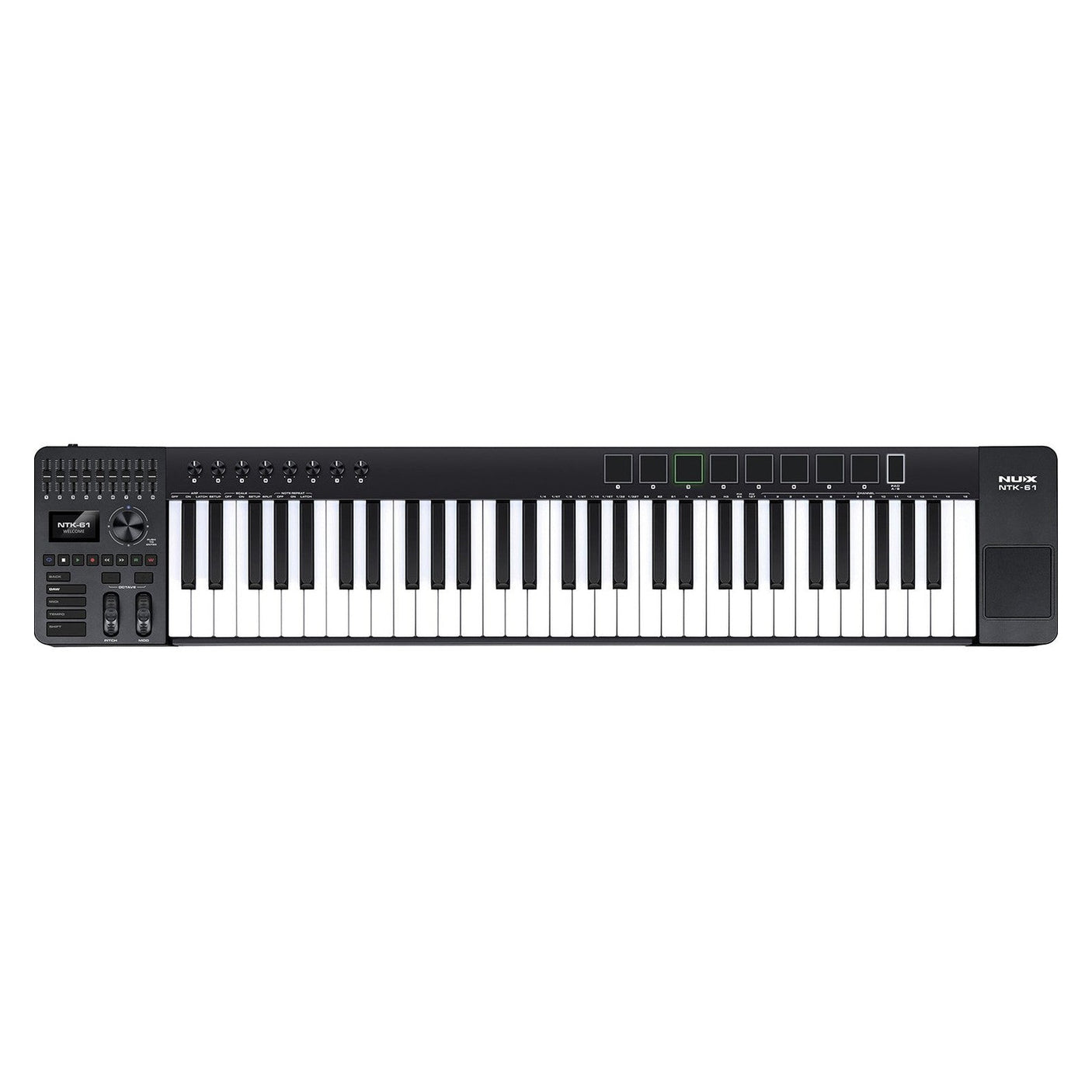 NUX NTK-61 - MIDI Keyboard Controller 61 Keys 1