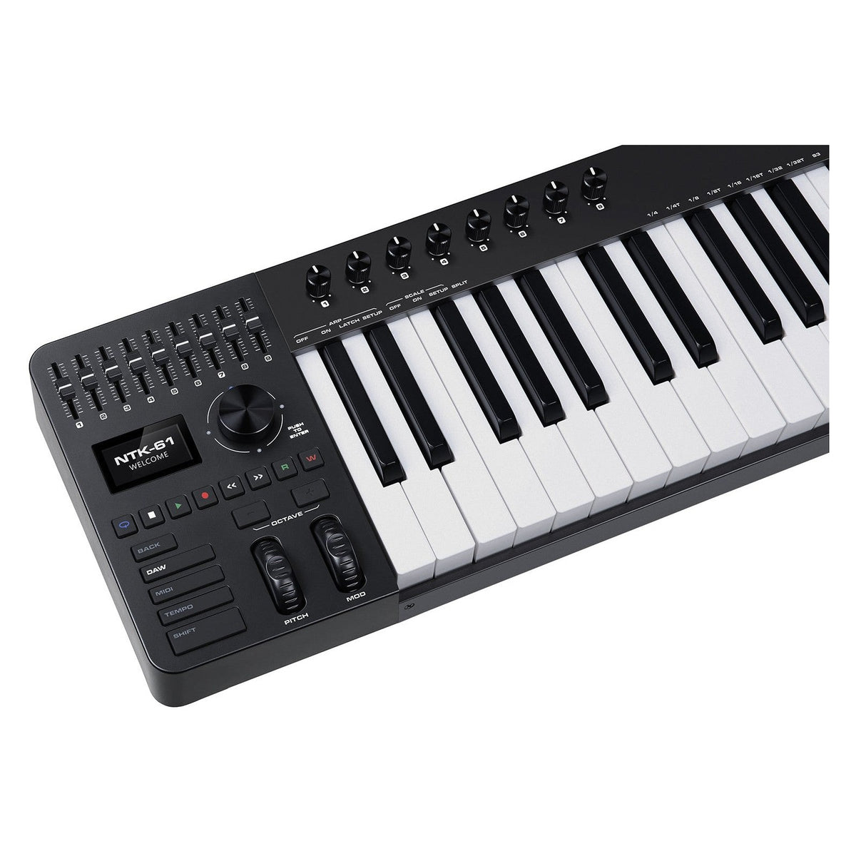 NUX NTK-61 - MIDI Keyboard Controller 61 Keys 6