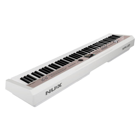 NUX NPK-20 - 88-Key Pro Digital Piano w/ Premium Hammer Action - White 3