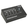 QTX MM41 4 Channel Mini Microphone Mixer 1
