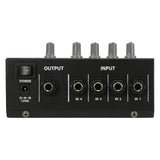 QTX MM41 4 Channel Mini Microphone Mixer 4