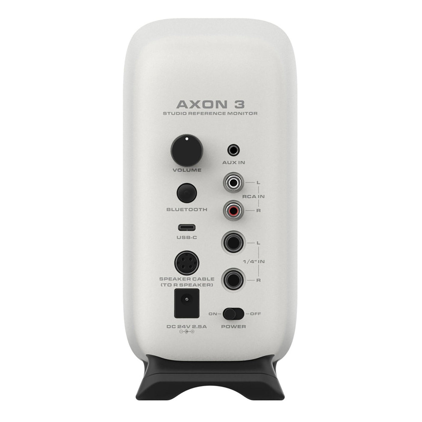 NUX Axon 3 Super-Compact Nearfield Studio Monitors - White 4