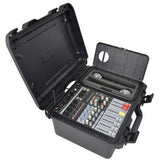 Citronic FLITE-1000 2 x 500W Powered Mixer With 2 UHF Wireless Mics & DSP Effects