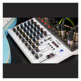 Citronic Q-PAD-8 Compact Mixer with USB/BT and Audio Interface 5