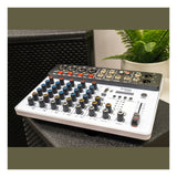 Citronic Q-PAD-8 Compact Mixer with USB/BT and Audio Interface 6