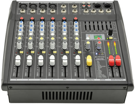 Citronic CSP-408 2 x 200W 8-Input Powered Mixer With DSP Effects 2