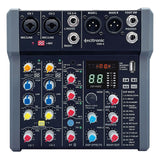 Citronic CMA-6 Compact 6CH Mixer with DSP, USB & Bluetooth 2