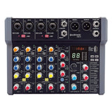 Citronic CMA-8 Compact 8CH Mixer with DSP, USB & Bluetooth 2