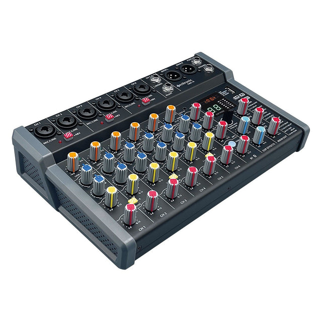 Citronic CMA-10 Compact 10CH Mixer with DSP, USB & Bluetooth 1