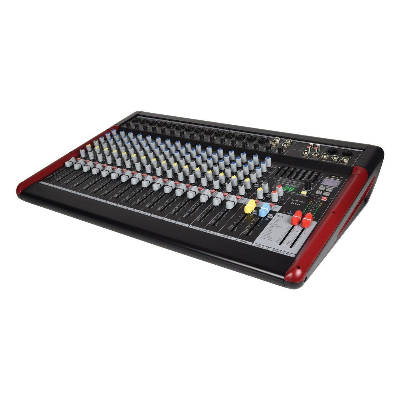 Citronic CSX-18 Live Mixer with Bluetooth, USB & DSP Effects 2