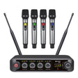 Chord XU4 Quad Handheld UHF Wireless Microphone System 1